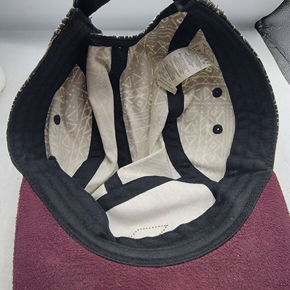 Empyre Surplus Adults Black Geometric Print Hat Cap Casual Outdoors Comfort - Picture 6 of 10